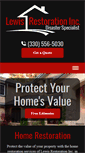 Mobile Screenshot of lewisrestoration.net